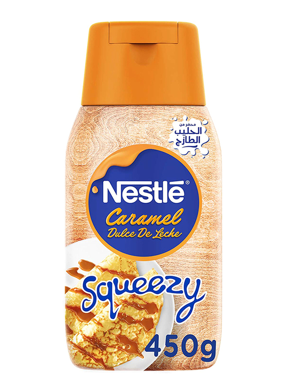 Nestle Caramel Dolce De Leche Squeezy Bottle, 450g