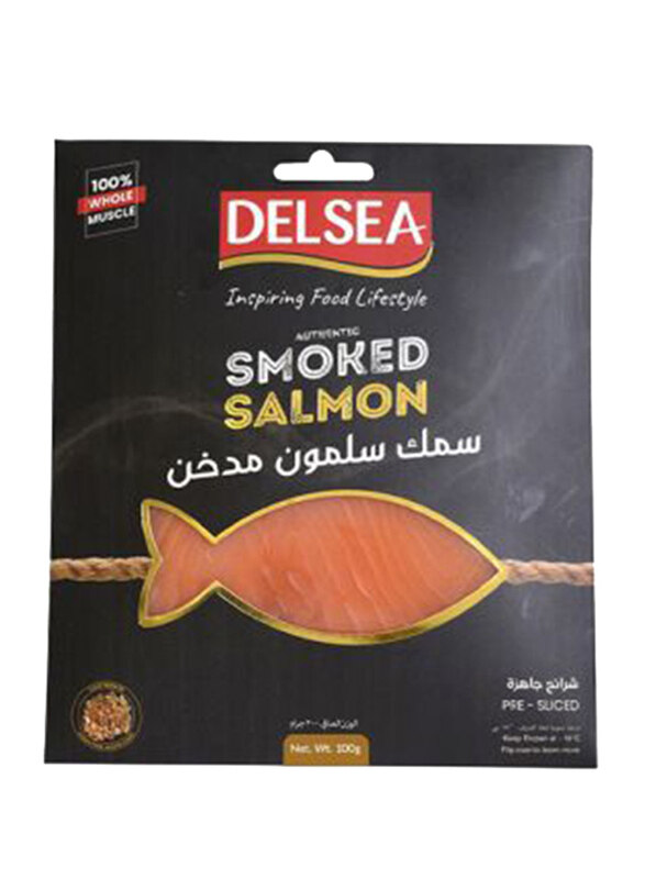 

Mitras Delsea Smoked Scottish Salmon Pre-Sliced, 100g