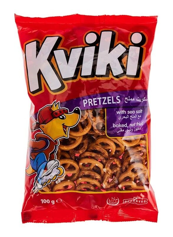 

Kviki Pretzels, 4 x 100g