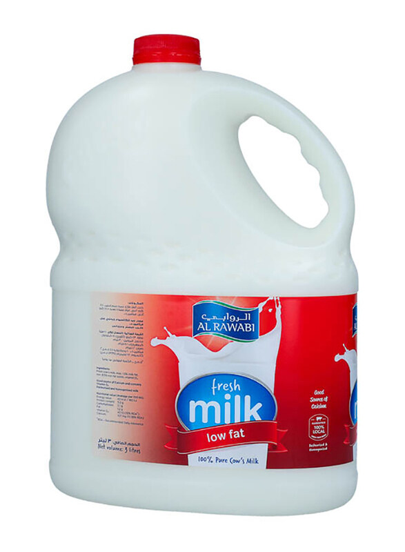

Al Rawabi Low Fat Fresh Milk, 3 Liters
