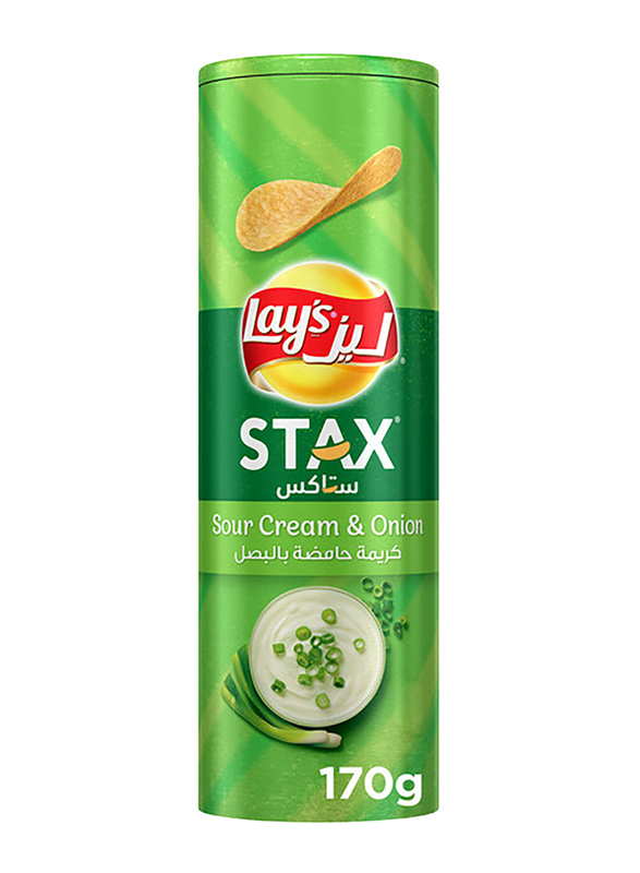 

Lay's Stax Sour Cream & Onion Potato Chips, 170g