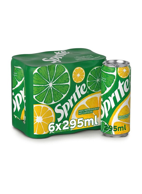 

Sprite Soft Drink, 6 x 295ml