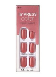 Kiss imPRESS False Nails, KIMC011C, Platonic Pink