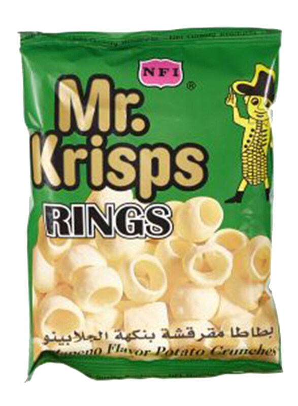 

Mr.Krisps Jalapeno Flavor Potato Rings, 15g