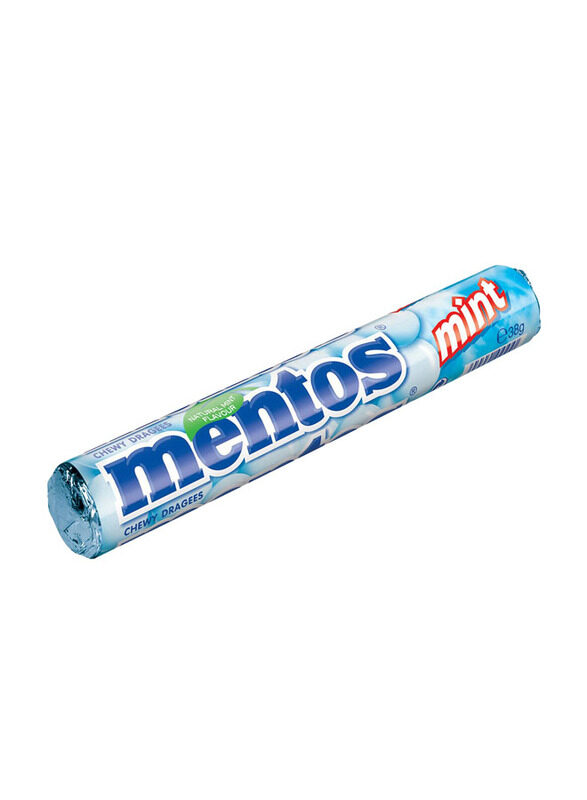 

Mentos Dragees Mint Chewing Gum, 38g