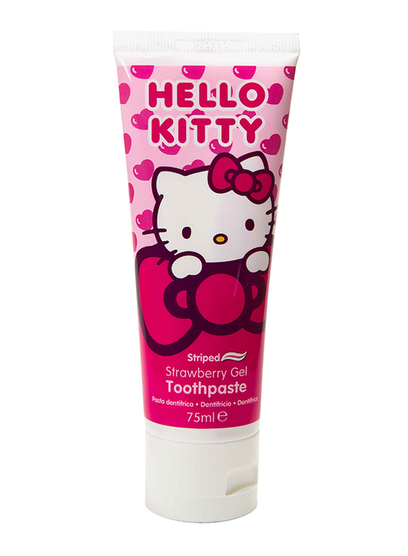 Hello Kitty 75ml Strawberry Flavour Toothpaste for Kids