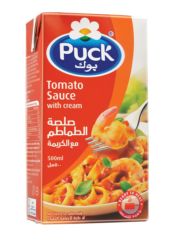 

Puck Tomato Sauce with Cream, 500g