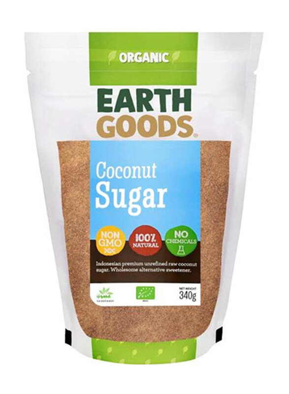 

Earth Goods Organic Coconut Sugar, 340g