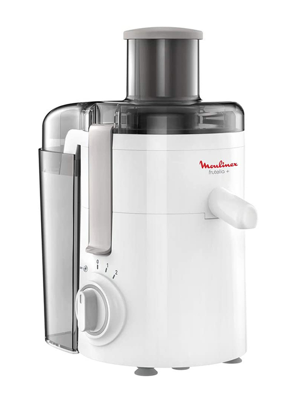 

Moulinex 0.95L Fruitelia Juice Extractor, 350 Watts,JU370127, White/Black