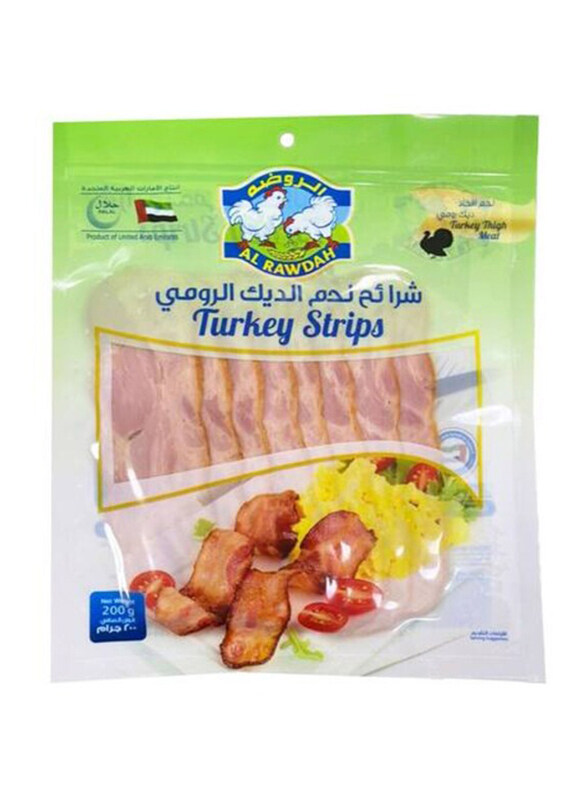 

Al Rawdah Turkey Strips, 200g