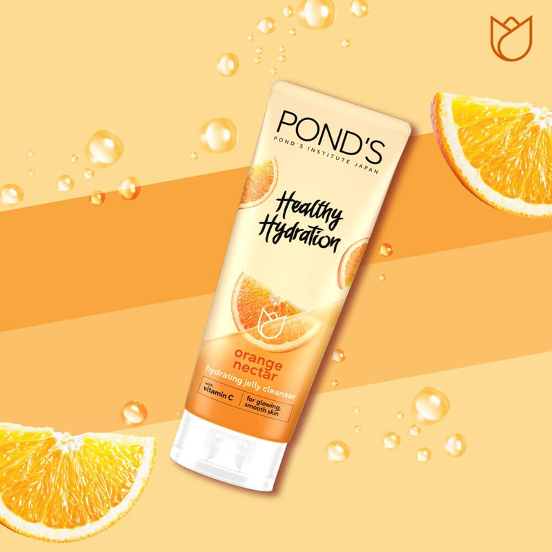 Pond'S Healthy Hydration Orange Face Wash, 100g