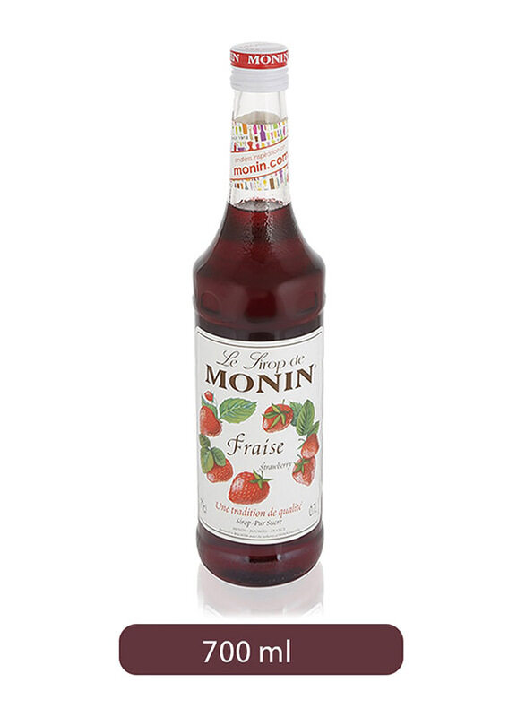 

Monin Strawberry Syrup Bottle, 700ml