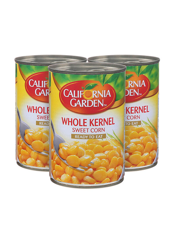 

California Garden Sweet Corn Brine, 3 x 400g
