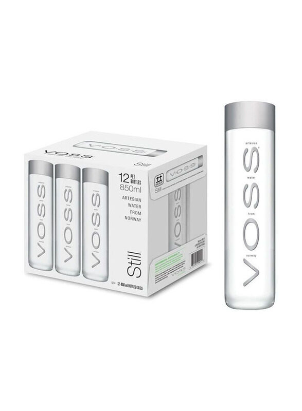 

Voss Natural Mineral Water, 12 x 850ml