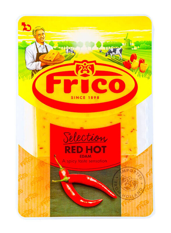 

Frico Selection Red Hot Edam Cheese Slices, 150g