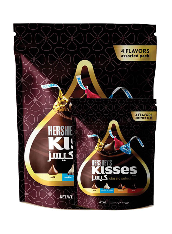 

Hershey's Kisses Classic Chocolate, 325g + 100g, 2 Pieces