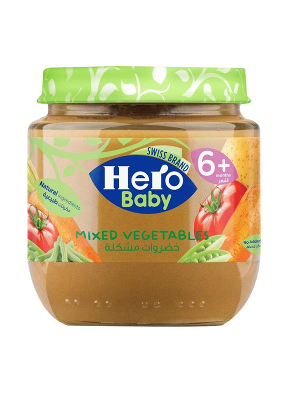 Hero Baby Mixed Vegetable Jar, 120g