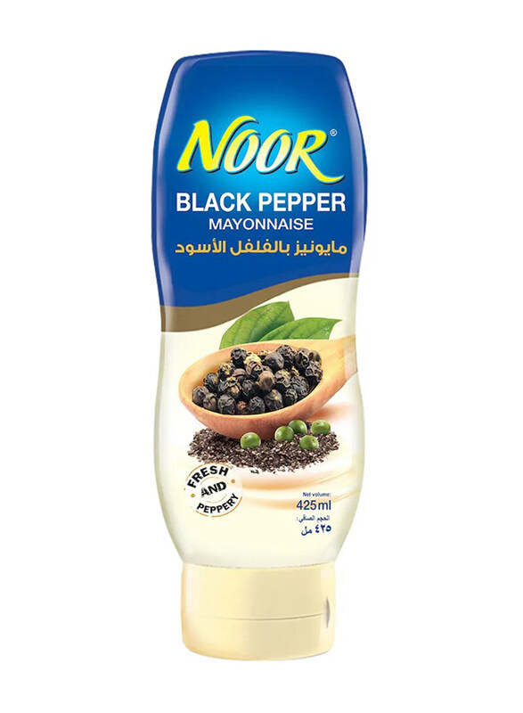 

Noor Black Pepper Mayonnaise, 425ml