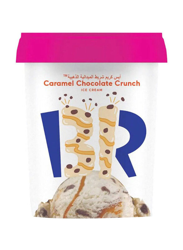 

Baskin Robins Caramel Chocolate Crunch Ice Cream, 1L