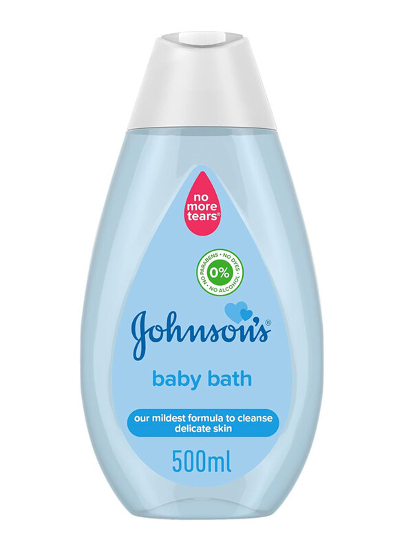 

Johnson's 500ml Baby Bath, Blue