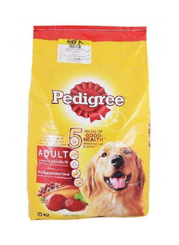 

Pedigree Beef & Vegetables Dry Dog Food, 10 Kg