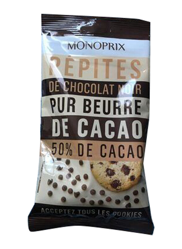 

Monoprix Pure Cocoa Dark Chips, 100g