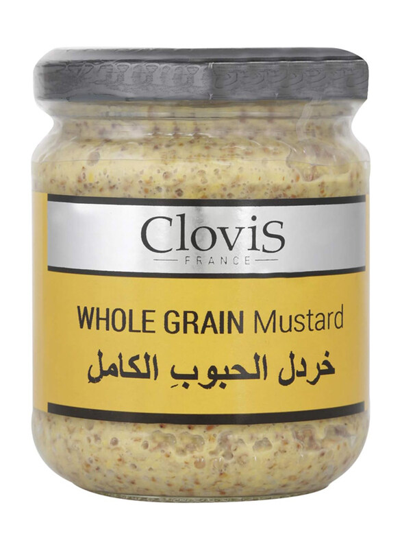 

Clovis Mustard Sauce Whole Grain, 200g