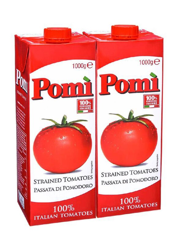 

Pomi Strained Tomatoes Passata, 2 x 1000g