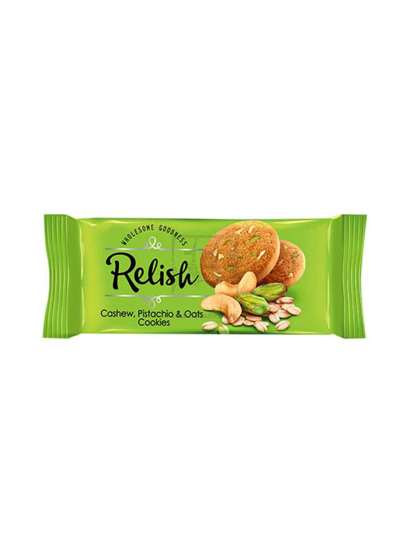 

Relish Cashew, Pistachio & Oats Cookies, 42g