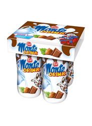 Zott Monte Milk Drink with Choco & Hazelnut, 4 x 95ml