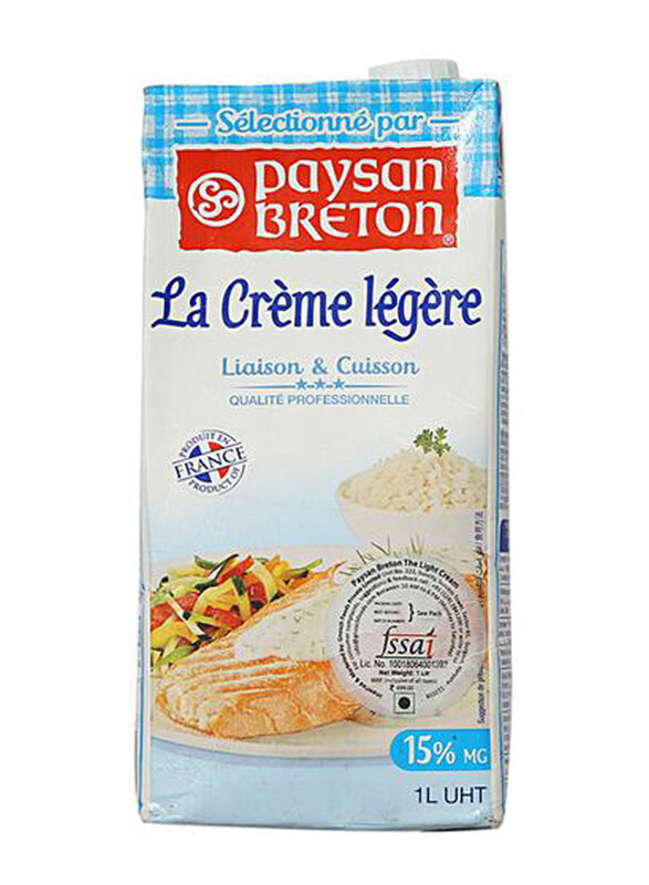 

Paysan Breton UHT Cooking Cream 15% Fat, 1L