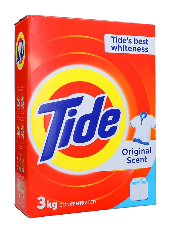 Tide Original Scent Laundry Powder Detergent, 3 Kg