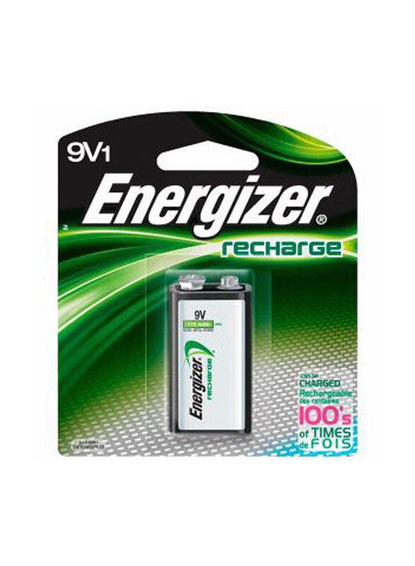 

Energizer NH22 BP1 9V 175mAh Rechargeable Battery, Multicolour