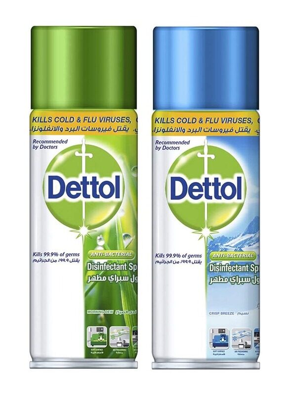 

Dettol Disinfectant Surface Spray, 2 x 450ml