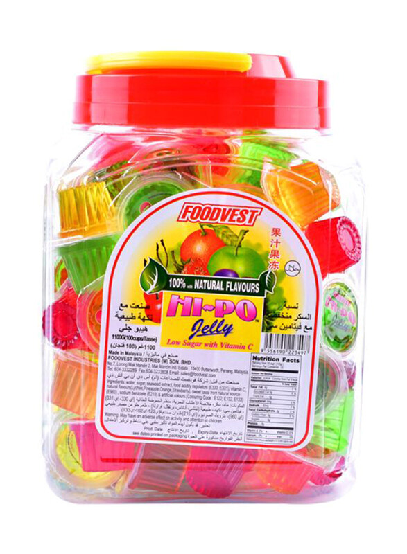 

Foodvest Hipo Mixed Fruits Jelly Jar, 1300g