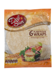 Deli Sun Plain Flour Wraps, 360g