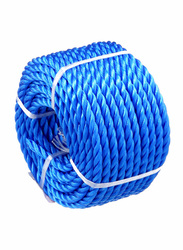 Sirocco Pe Rope Coil, 7mm x 20-Meter, Blue