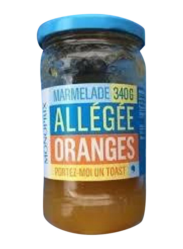 

Monoprix Light Orange Marmalad Jam, 340g