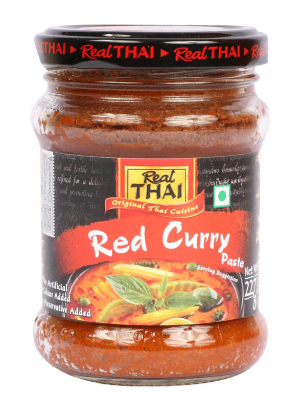 

Real Thai Original Thai Cuisine Red Curry Paste, 227g