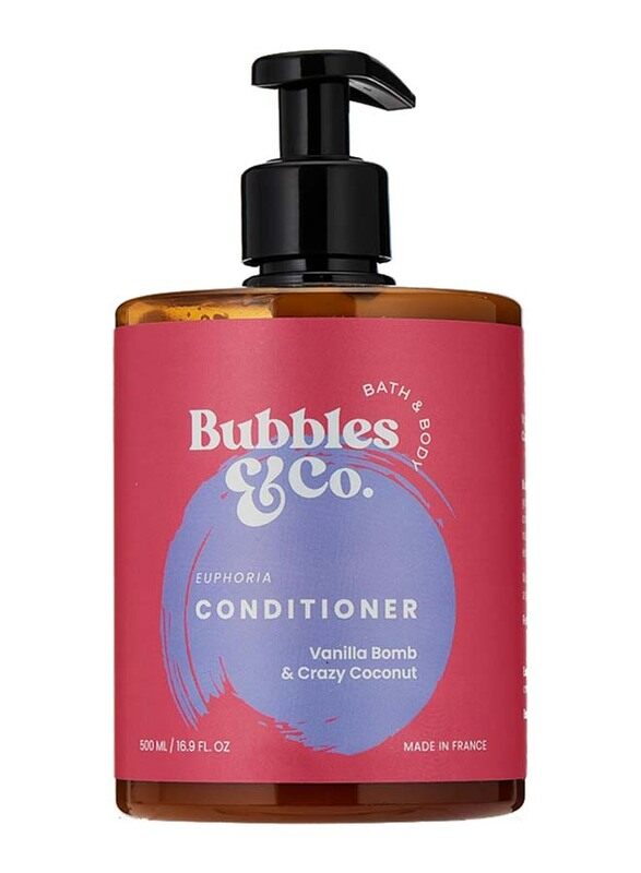 

Bubbles & Co. Vanilla Bomb & Crazy Coconut Conditioner for Damaged Hair, 500ml