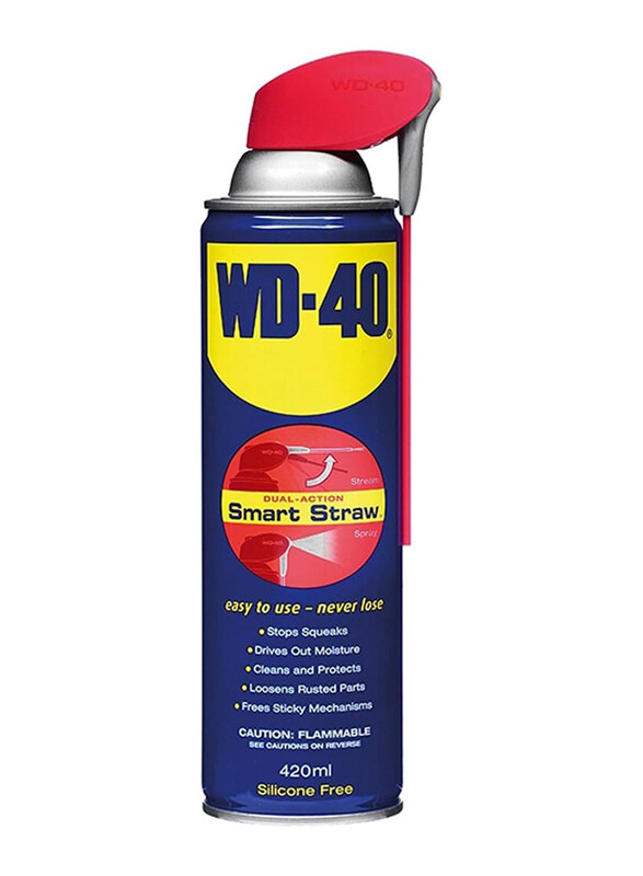 

WD-40 420ml Aerosol Smart Straw, Multicolour