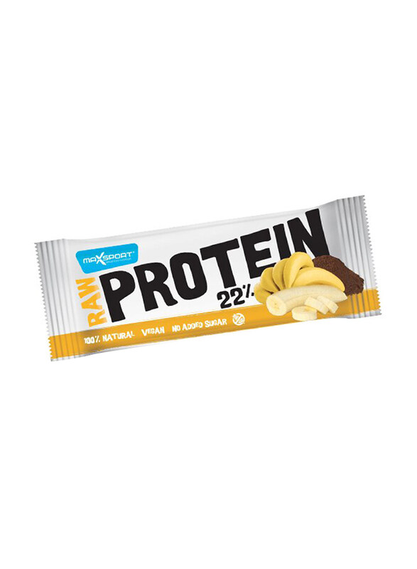 

Maxsport Raw Paleo Protein Bar, 50g, Banana