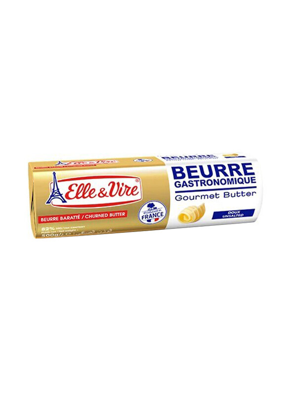 

Elle & Vire Unsalted Butter Roll, 500g