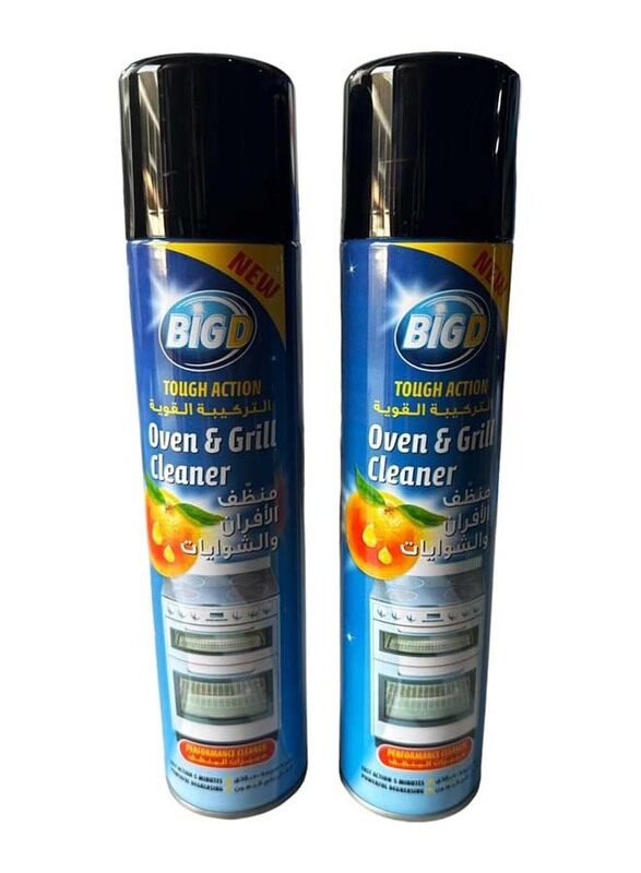 

Big D Oven & Grill Cleaner, 2 x 300ml