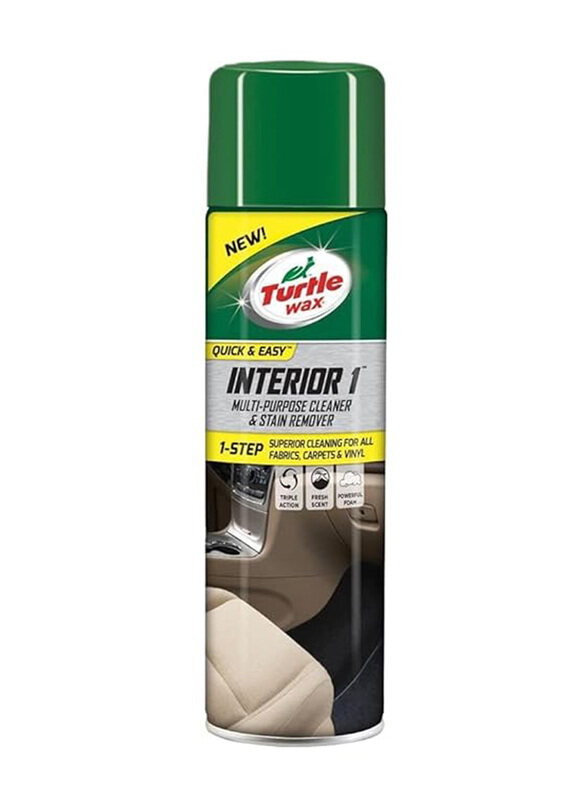 

Turtle Wax Interior 1 Multi Purpose Cleaner and Stain Remover, 500ml