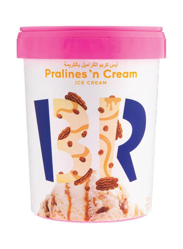 

Baskin Robbins Pralines Cream Ice Cream, 1L