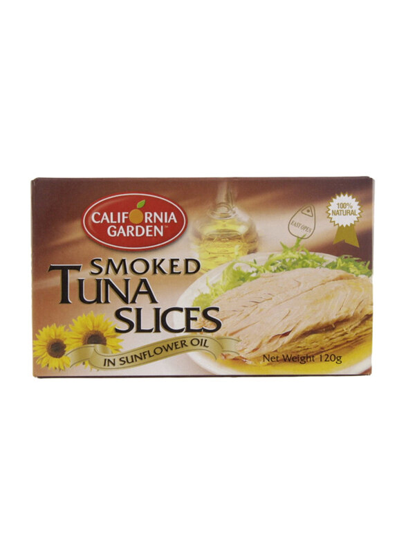 

California Garden Smoked Tuna Slices in Sunflower Oil, 120g