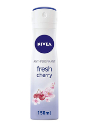 Nivea Anti-Perspirant Fresh Cherry Deodorant Spray for Women, 150ml