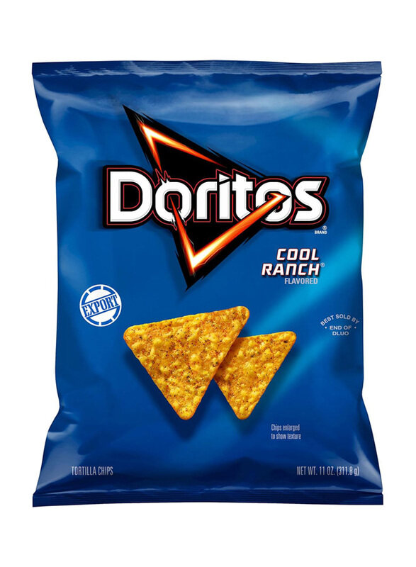 

Doritos Cooler Ranch Flavoured Tortilla Chips, 312g