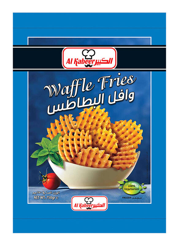 

Al Kabeer Waffle Fries, 750g